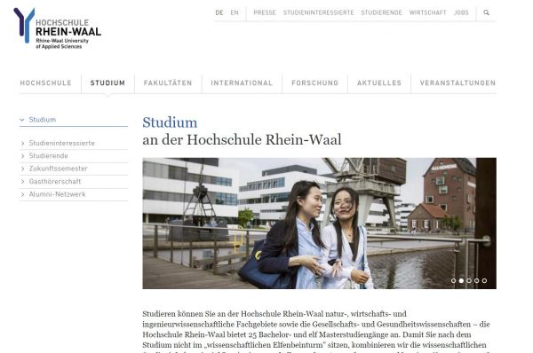 HS Rhein-Waal (Career Service) - Studenten