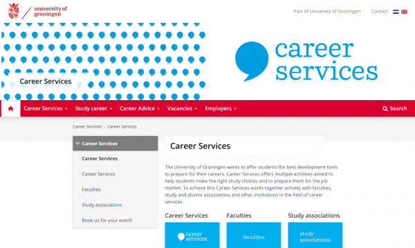 Uni Groningen (Career Services) - Praktikanten