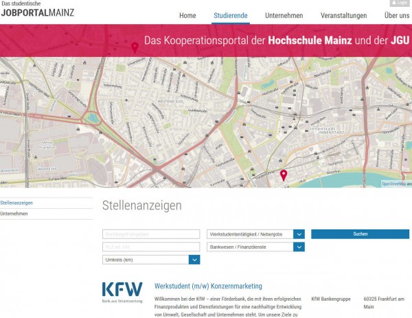 Uni Mainz - Career Service