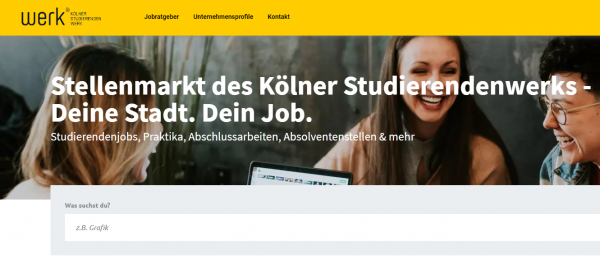 Studierendenwerk Köln (DHW) - Praktikanten