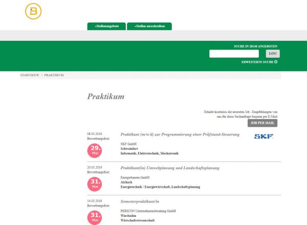 TU Clausthal (ausgewählte Fachbereiche) - Studenten