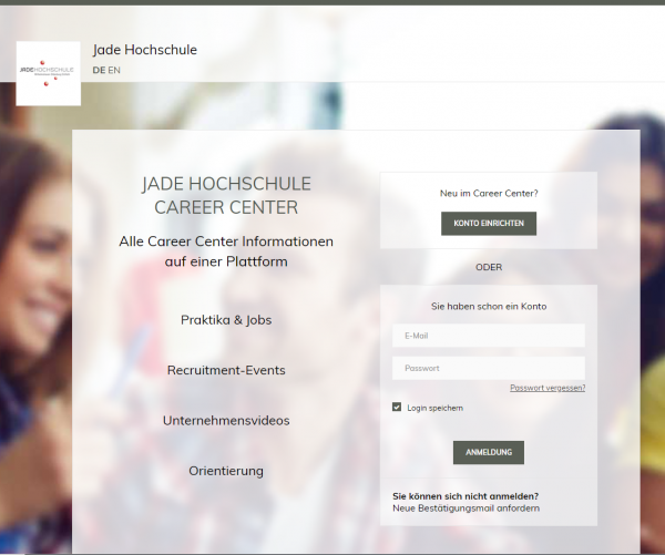 Jade Hochschule Wilhelmshaven (Career Service) - Praktikanten