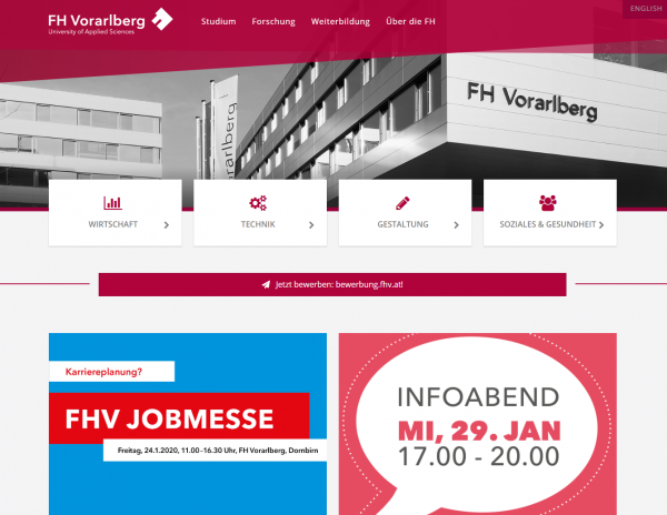 FH Vorarlberg Dornbirn (FHV Community) - Trainees