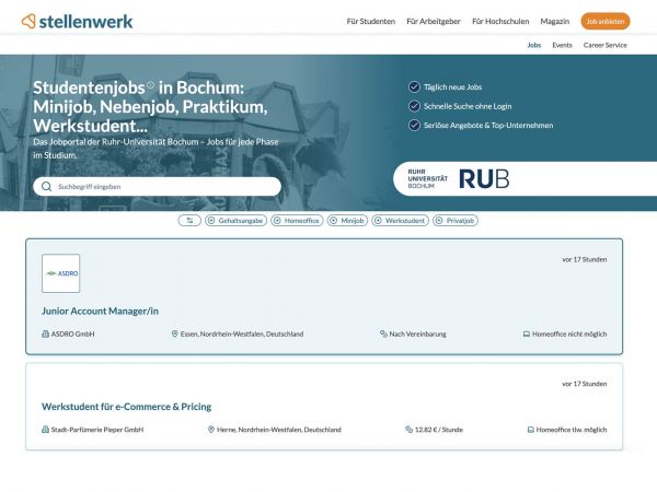 Uni Bochum (Stellenwerk)