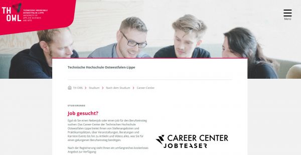 TH Ostwestfalen-Lippe - Career Center