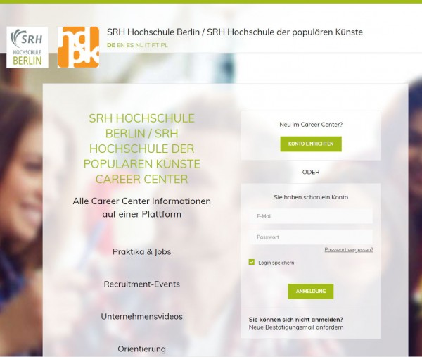 SRH Berlin - Career Service