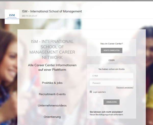 ISM Frankfurt (Career Center) - Praktikanten