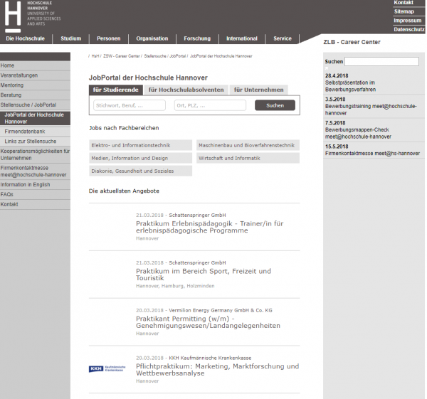 HS Hannover (IQB) - Studenten