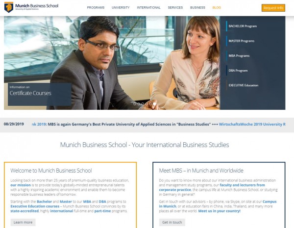 Munich Business School - Career Center