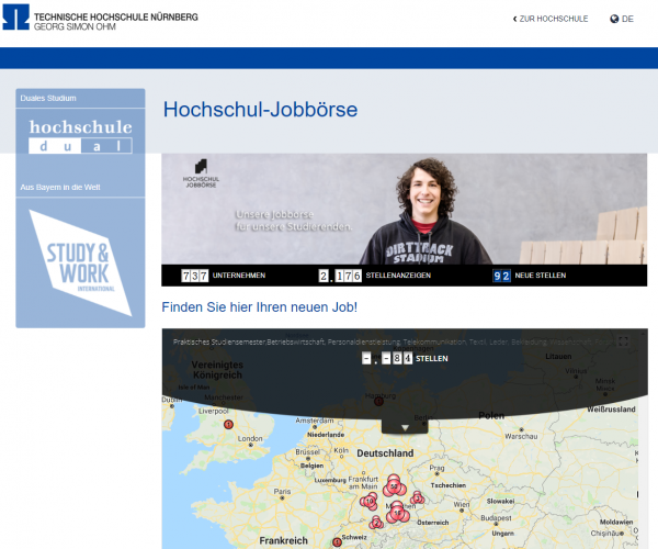 TH Nürnberg (Hochschul-Jobbörse) - Studenten