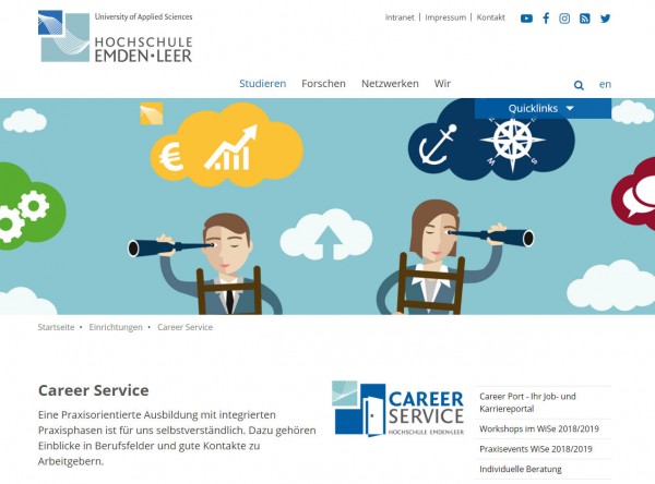 HS Emden/Leer - Career Service