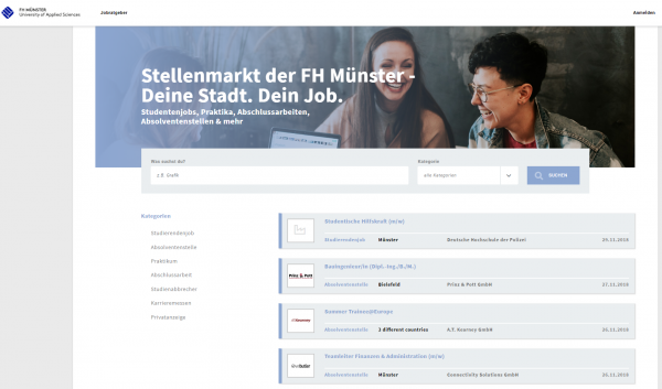 FH Münster (DHW (Stellenmarkt der FH Münster)) - Studenten