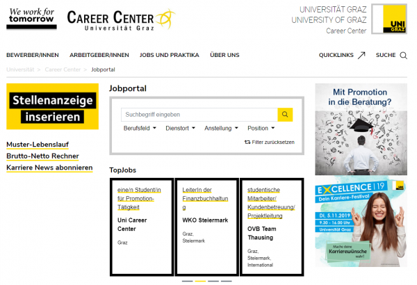 Uni Graz - Career Center