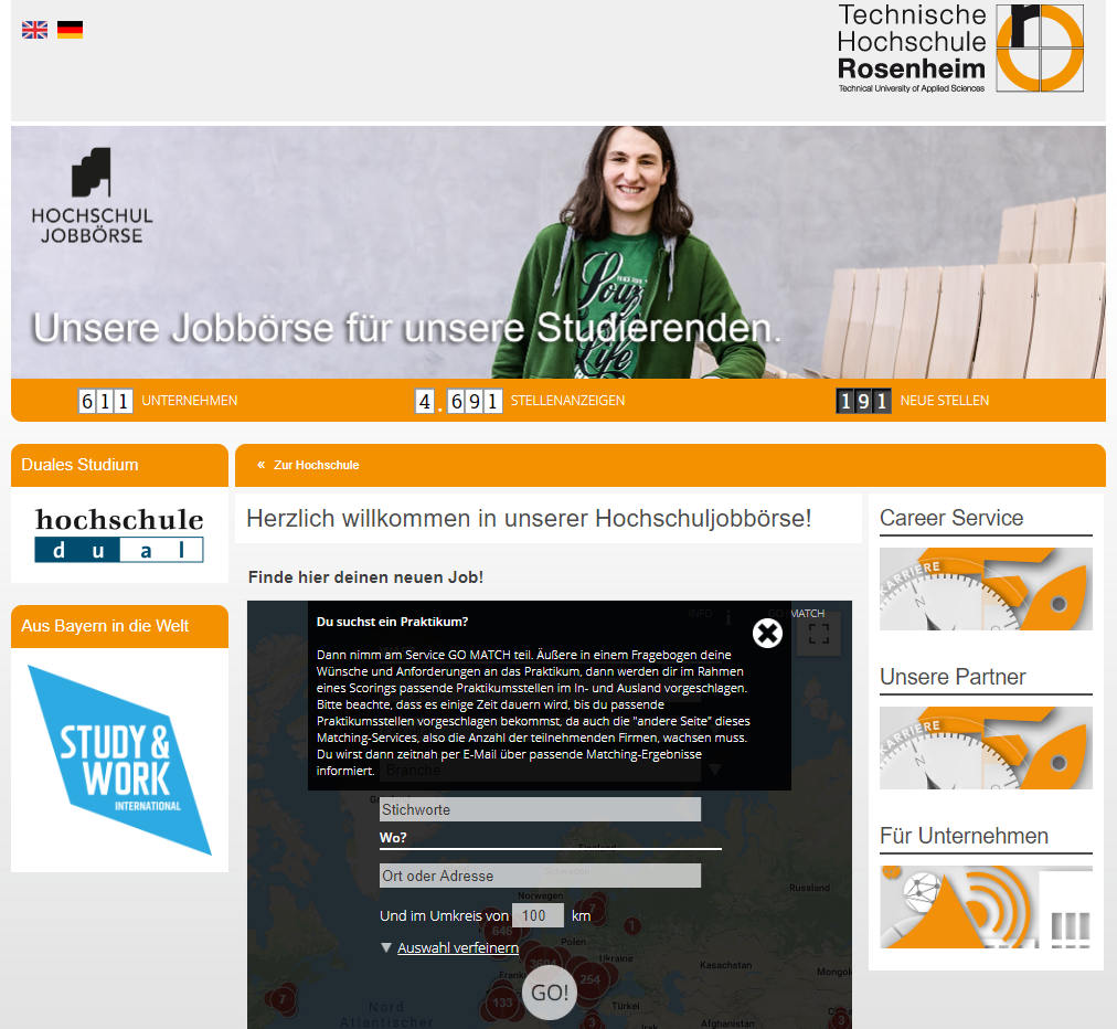 Th Rosenheim Intranet Th Rosenheim Intranet