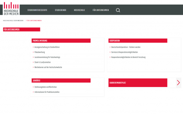 HDM Stuttgart (Career Center) - Praktikanten