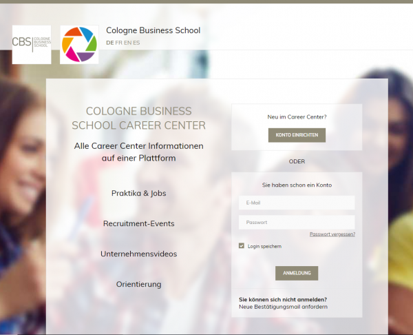 Cologne Business School (Career Service) - Praktikanten