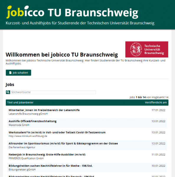 TU Braunschweig (Jobicco)