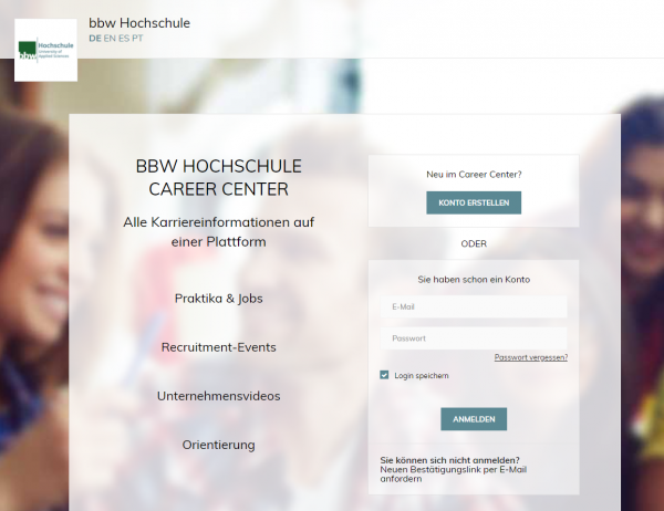 BBW Hochschule Berlin - Career Service