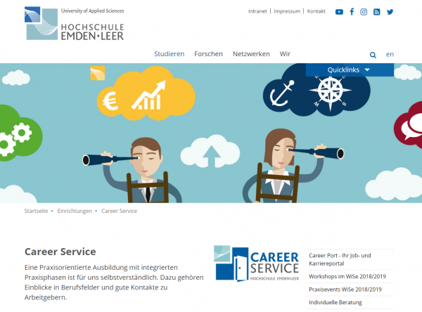 HS Emden/Leer (Career Service) - Studenten