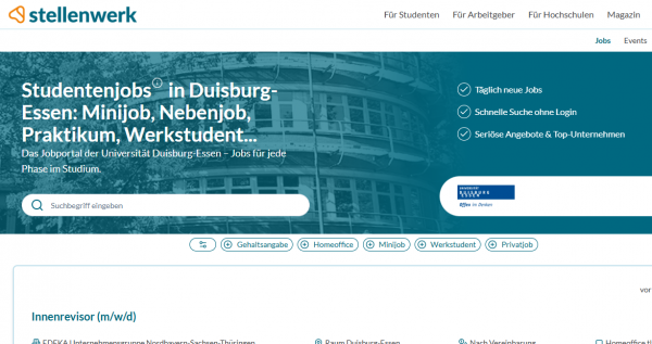 Uni Duisburg-Essen (Stellenwerk)