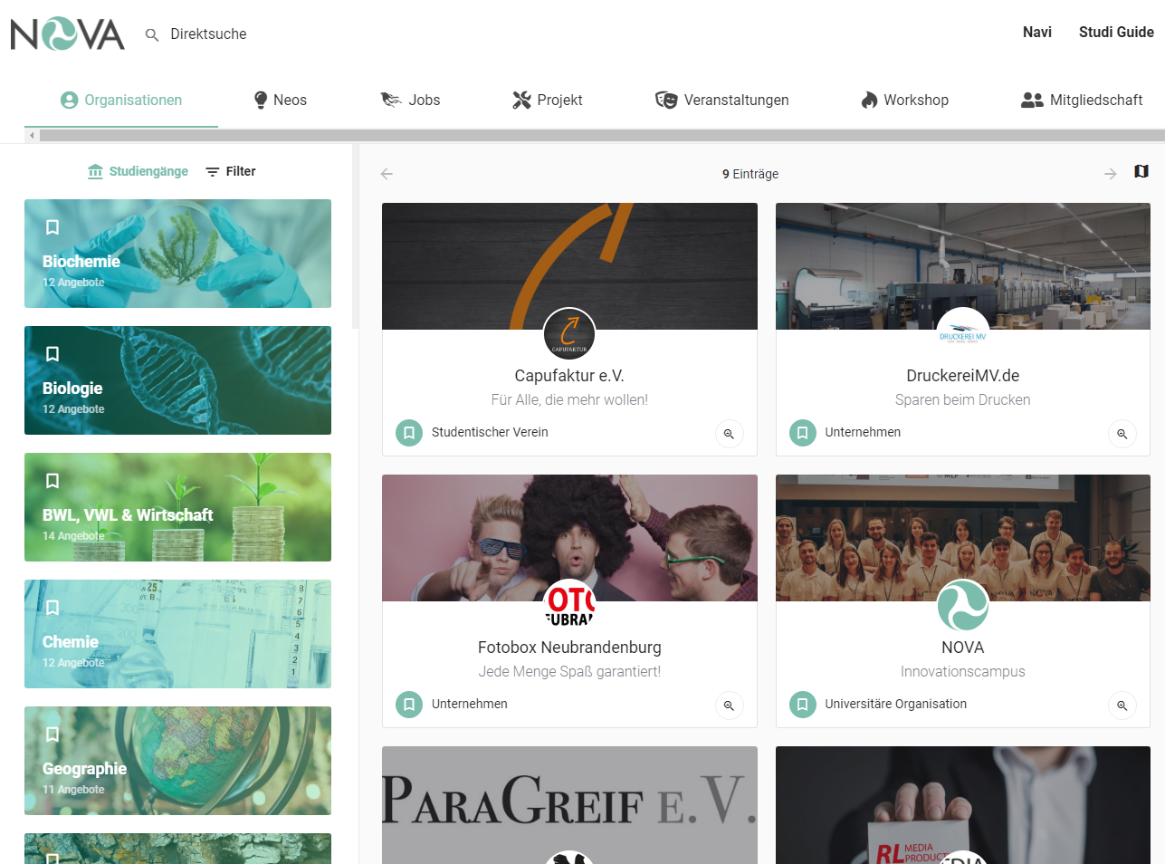 Uni Greifswald Jobborse Personalcom