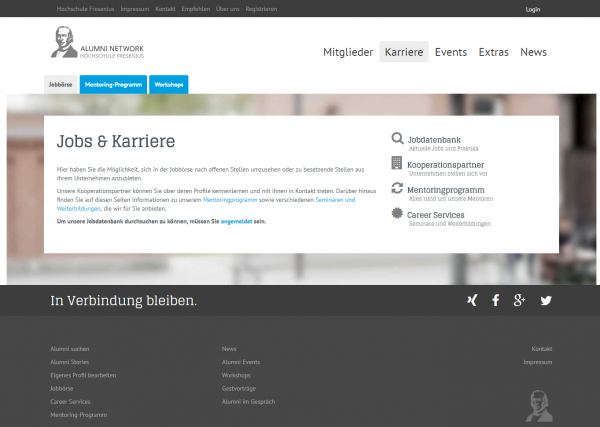 HS Fresenius (Career Service) - Studenten
