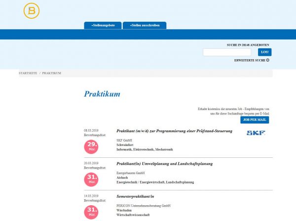 Uni Freiburg (ausgewählte Fachbereiche) - Studenten