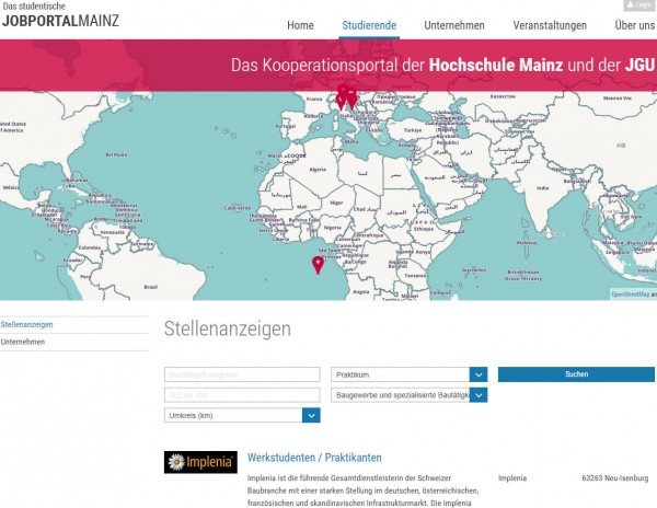 HS Mainz - Career Service