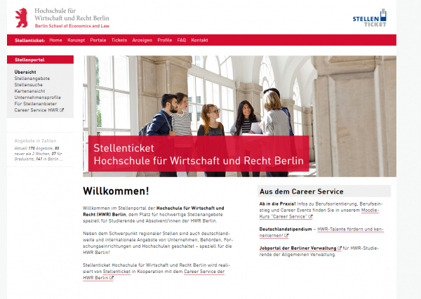 HWR Berlin - Stellenticket