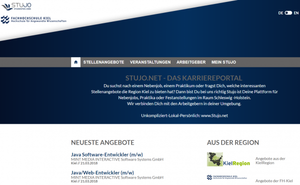 FH Kiel (Campus Career- Stujo-net ) - Studenten
