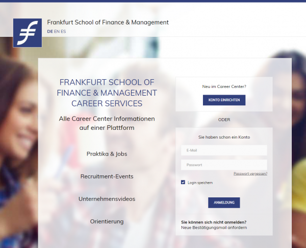 School of Finance & Management Frankfurt (Career Service) - Praktikanten