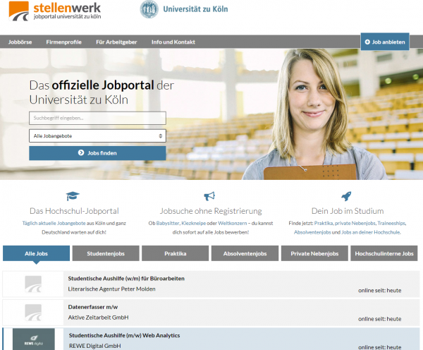 Uni Köln (Stellenwerk) - Studenten