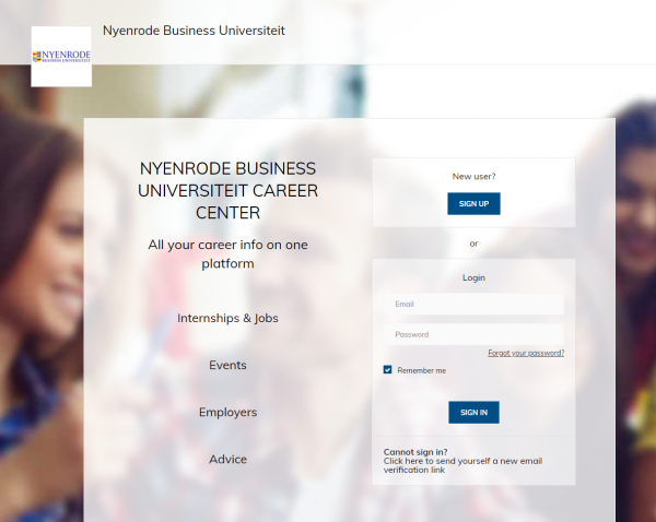 Nyenrode Business Uni Breukelen (Career Center) - Absolventen