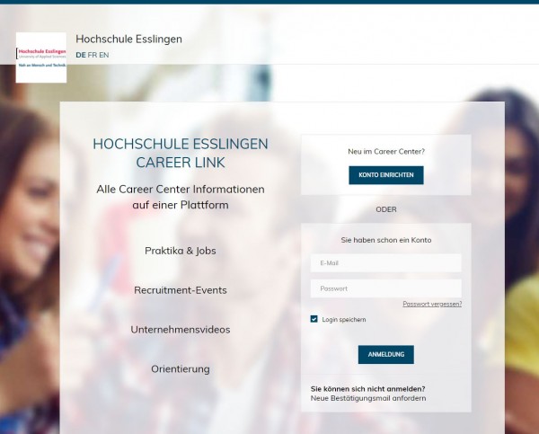 HS Esslingen - Career Center