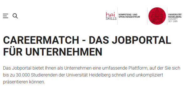Uni Heidelberg (CAREERMATCH)
