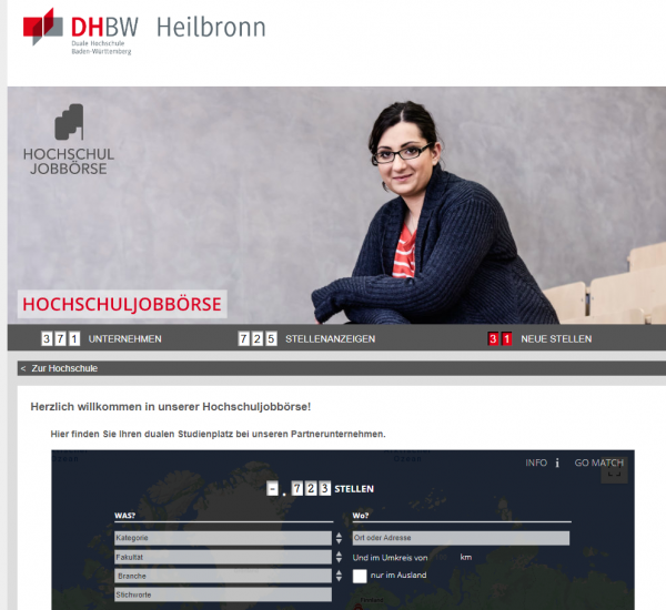DHBW Heilbronn (Hochschul-Jobbörse) - Praktikanten