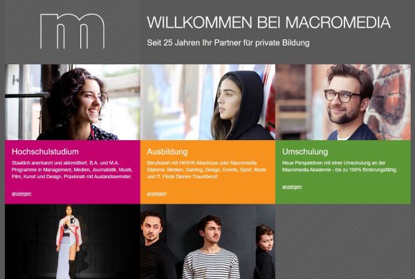 HS Macromedia div. Standorte (Career Service) - Studenten