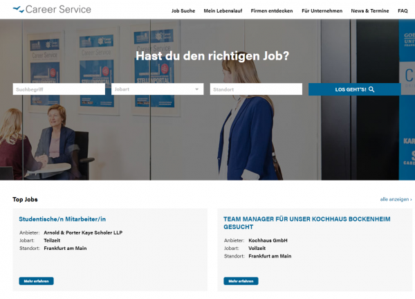 Uni Frankfurt/Main (CAMPUSERVICE) - Studenten