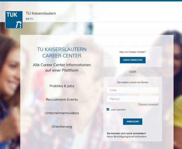 TU Kaiserslautern - Career Service