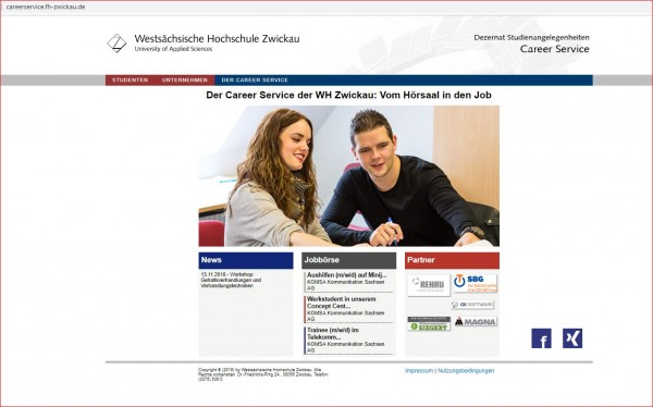 WHS Zwickau - Career Service