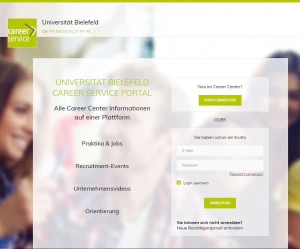 Uni Bielefeld - Career Service