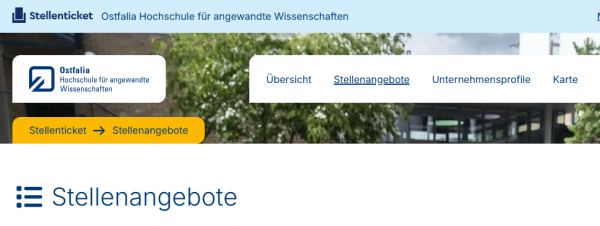 HS Ostfalia (Stellenticket)