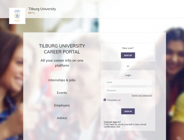 Uni Tilburg (Student Career Services) - Studenten