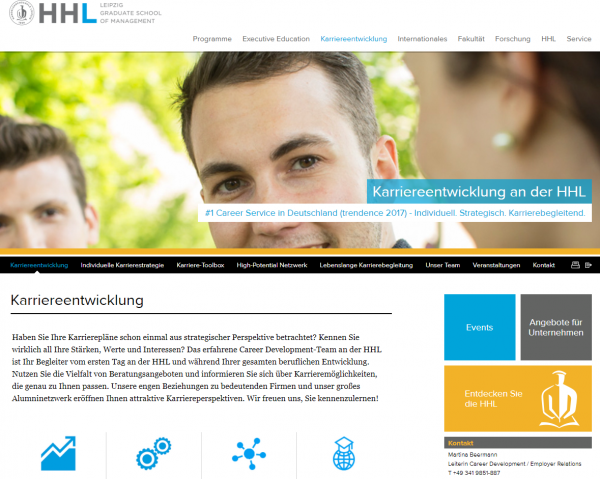 HHL Leipzig (Career Service) - Studenten