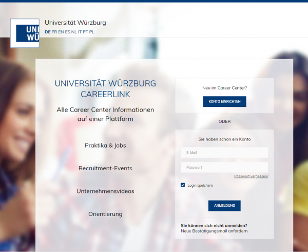 Uni Würzburg - Career Center