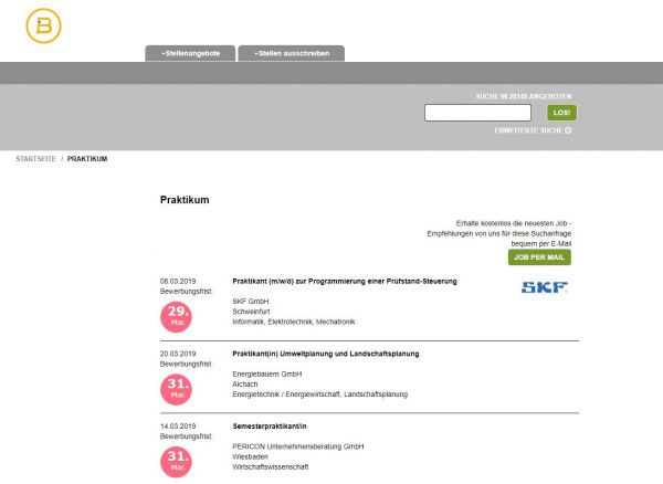 TU Chemnitz (ausgewählte Fachbereiche) - Studenten