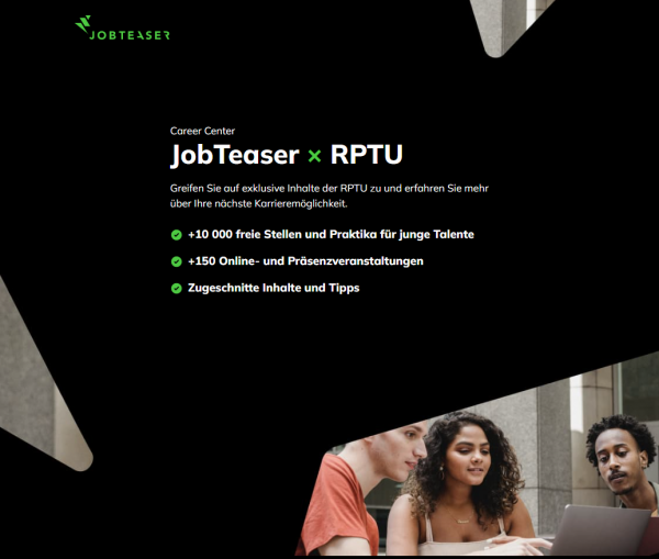 RPTU Kaiserslautern-Landau (Career Service) - Studenten