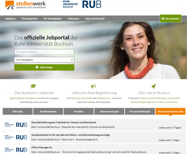 Uni Bochum (Stellenwerk) - Studenten